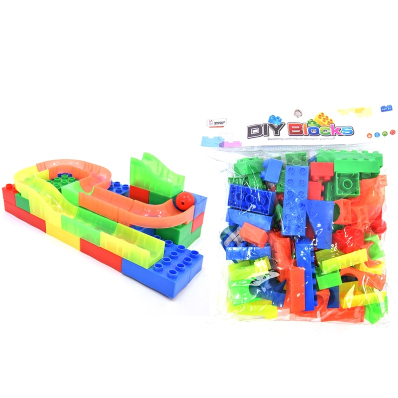 DIY 롤링볼 공굴리기 유아블럭 토이 장난감 퍼즐