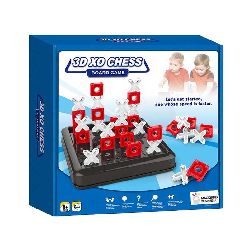 멜리사앤더그 OX체스 틱스텍토 입체 틱택토 체스 게임 커넥트4 보드게임 빙고게임 100363