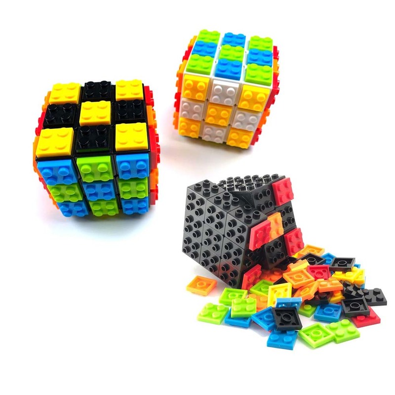 레고큐브 루빅스 3x3 레고블럭 큐브 기존레고호환 매직큐브 퍼즐 보드게임추천 선수용 초등보드게임 B330