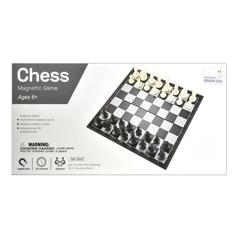 자석체스 화이트블랙체스 체스판 체스세트 고급체스 보드게임 36cm_x_36cm B315