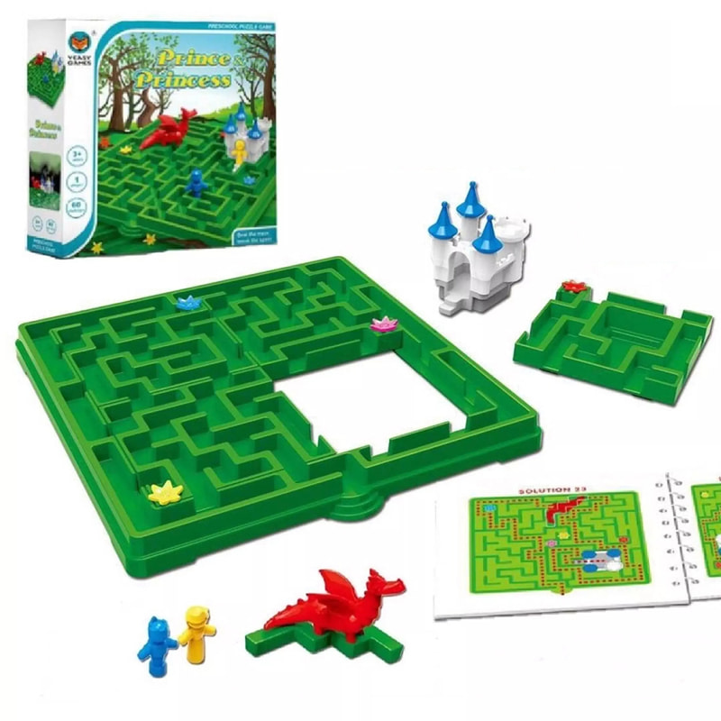잠자는 숲속의 공주 퍼즐게임 스마트게임즈 IQ퍼즐게임 초등보드게임 유아보드게임 보드게임추천 B329